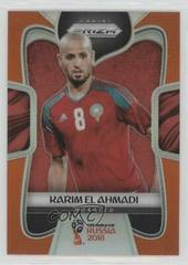 Karim El Ahmadi [Orange Prizm] #250 Soccer Cards 2018 Panini Prizm World Cup Prices