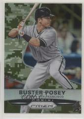 Buster Posey [Camo Prizm] #1 Baseball Cards 2015 Panini Prizm Prices