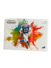 Josh Allen #CB-3 Football Cards 2021 Panini Prizm Color Blast Prices