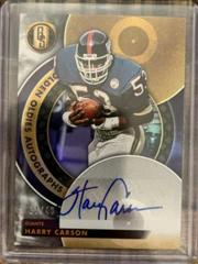 Harry Carson [White Gold] #GO-HC Football Cards 2023 Panini Gold Standard Golden Oldies Autographs Prices