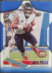 Justin Fields [Showcase] #6 Football Cards 2023 Panini Score The Franchise Prices