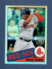 Rafael Devers [Red Refractor] #85TC-8 Baseball Cards 2020 Topps Chrome 1985 Prices