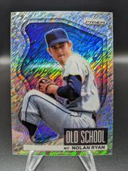 Nolan Ryan [Shimmer Prizm] #OS-1 Baseball Cards 2022 Panini Prizm Old School Prices