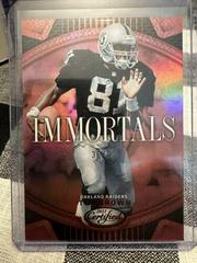 Tim Brown [Red] #I-8 Football Cards 2023 Panini Certified Immortals Prices