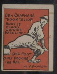 Ben Chapman Baseball Cards 1935 Schutter Johnson Prices