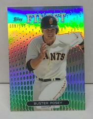 Buster Posey [Green Refractor] #30 Baseball Cards 2013 Finest Prices