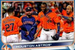 Houston Astros [Mini Blue] Baseball Cards 2022 Topps Prices