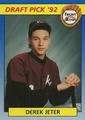 Derek Jeter | Baseball Cards 1992 Front Row Draft Picks