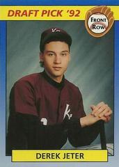 Derek Jeter #55 Baseball Cards 1992 Front Row Draft Picks Prices