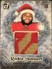 Tyrion Davis Price #RHS-26 Football Cards 2022 Panini Donruss Rookie Holiday Sweater Prices