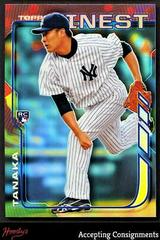 Masahiro Tanaka [Refractor] #75 Baseball Cards 2014 Finest Prices