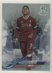 Roberto Firmino [Refractor] Soccer Cards 2017 Topps Chrome UEFA Champions League Prices