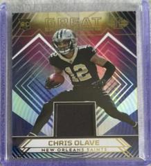 Chris Olave #GE-CO Football Cards 2022 Panini Illusions Great Expectations Prices