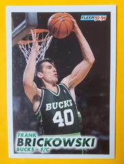 Frank Brickowski #116 Basketball Cards 1994 Fleer Prices