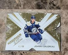 Johnny Gaudreau [Gold] #RFX-31 Hockey Cards 2022 SPx Radiance FX Prices