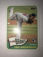 Ian Anderson Baseball Cards 2021 Topps 1965 Redux Prices