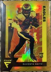 DeVonta Smith [Gold] #FX-11 Football Cards 2021 Panini Chronicles Flux Rookies Prices