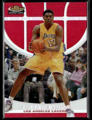 Andrew Bynum [Red Refractor] Basketball Cards 2005 Finest Prices