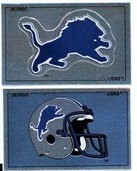 Detroit Lions [Logo Foil] Football Cards 1989 Panini Sticker Prices