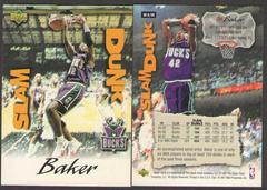 Vin Baker Basketball Cards 1997 Upper Deck Slam Dunk Prices
