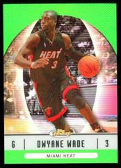 Dwyane Wade [Green Refractor] #5 Basketball Cards 2006 Finest Prices