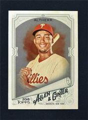 Aaron Altherr [Silver Glossy] #227 Baseball Cards 2018 Topps Allen & Ginter Prices
