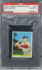Bob Adams #77 Baseball Cards 1949 Eureka Sportstamps Prices