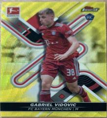 Gabriel Vidovic [Yellow] Soccer Cards 2021 Topps Finest Bundesliga Prices