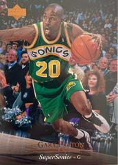 Gary Payton Basketball Cards 1995 Upper Deck Prices