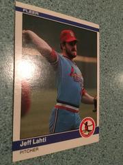 Jeff Lahti #327 Baseball Cards 1984 Fleer Prices