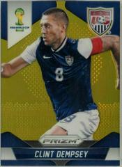 Clint Dempsey [Gold Prizm] Soccer Cards 2014 Panini Prizm World Cup Prices