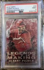 Albert Pujols [Red] #29 Baseball Cards 2018 Topps Legends in the Making Prices