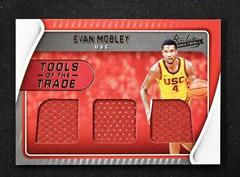 Evan Mobley [Green] Basketball Cards 2022 Panini Chronicles Draft Picks Absolute Tools of the Trade Prices