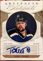 Tony Twist #AF-TW Hockey Cards 2022 Upper Deck Artifacts Auto Facts Prices