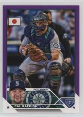 Cal Raleigh [Purple] #103 Baseball Cards 2023 Topps Japan Edition Prices