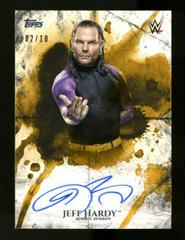 Jeff Hardy [Gold] Wrestling Cards 2018 Topps WWE Undisputed Autographs Prices