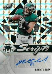 Brent Celek #S-BC Football Cards 2022 Panini Mosaic Scripts Prices