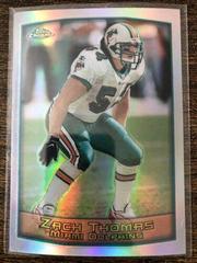 Zach Thomas [Refractor] Football Cards 1999 Topps Chrome Prices