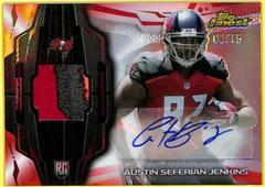 Austin Seferian Jenkins [Red Refractor] #RAPASJ Football Cards 2014 Topps Finest Rookie Autograph Patch Prices