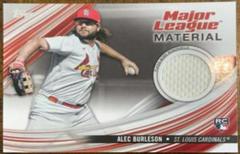 Alec Burleson #MLM-AB Baseball Cards 2023 Topps Update Major League Material Prices
