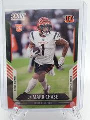 Ja'Marr Chase [End Zone] #412 Football Cards 2021 Panini Chronicles Score Update Rookies Prices