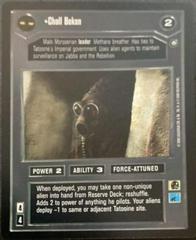 Chall Bekan [Foil] Star Wars CCG Reflections II Prices