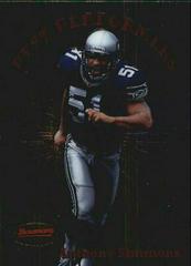 Anthony Simmons Football Cards 1998 Bowman's Best Performers Prices