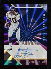 Cris Carter [Autograph Blue] #3 Football Cards 2016 Panini Unparalleled Prices