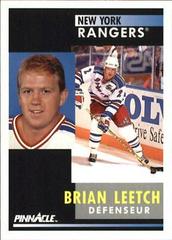 Brian Leetch [French] Hockey Cards 1991 Pinnacle Prices