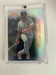Ozzie Smith [Mirror Blue] #50 Baseball Cards 1996 Select Certified Prices