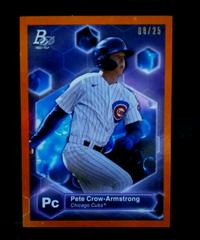 Pete Crow-Armstrong [Orange] #PE-26 Baseball Cards 2022 Bowman Platinum Precious Elements Prices