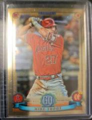 Mike Trout [Gold] Baseball Cards 2019 Topps Gypsy Queen Chrome Prices