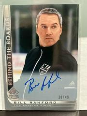 Bill Ranford [Silver Spectrum Autograph] Hockey Cards 2020 SP Signature Edition Legends Behind the Boards Prices
