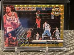 Zach LaVine [Gold] Basketball Cards 2021 Panini Mosaic Montage Prices